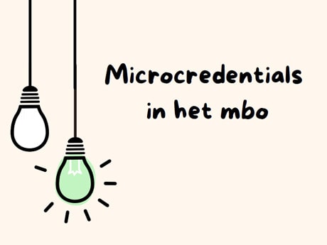 Microcredentials; wat is het?
